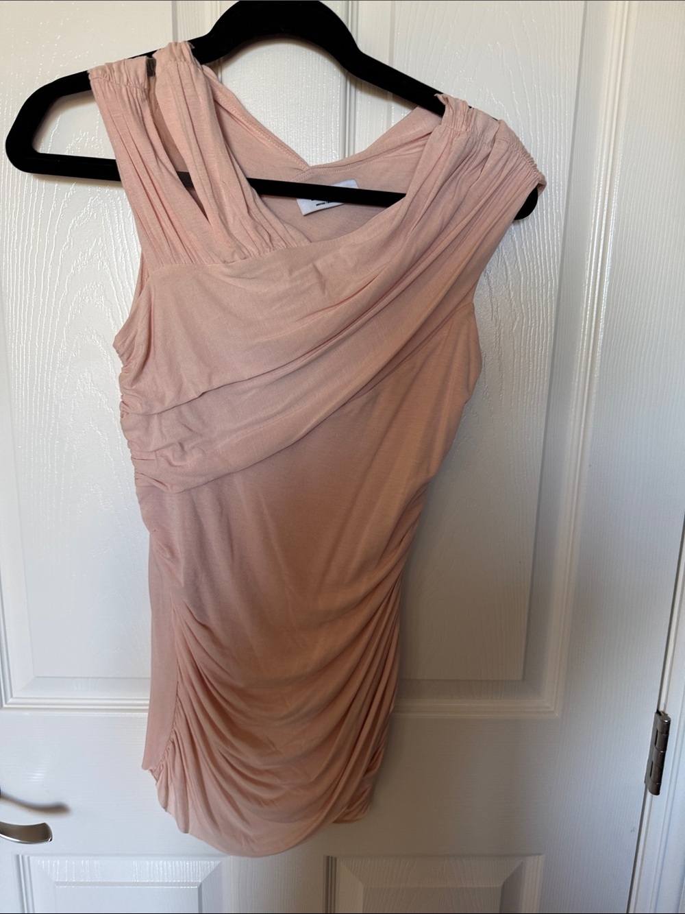 Bailey 44 size med Dusky Pink Draped shirt